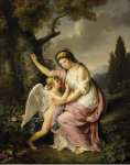 Lemoine Marie-Victoire Woman and Cupid  - Hermitage